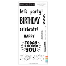 Load image into Gallery viewer, Stamps: Concord & 9th-All About Cake Stamp Set