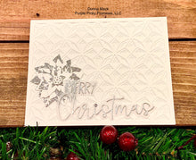 Load image into Gallery viewer, DIES: Winter Prism Cover Plate-Top layer die