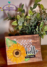Load image into Gallery viewer, Dies: HoneyBee Stamps-Lovely Layers Sunflowers