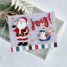 Load image into Gallery viewer, Card Kit: Spellbinders-Santa Lane Limited Edition Cardmaking Christmas Kit 2022