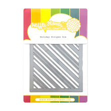 Load image into Gallery viewer, Dies: Waffle Flower-Holiday Stripes Die