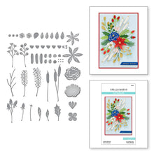Load image into Gallery viewer, Dies: Spellbinders-Holiday Blooms Etched Dies