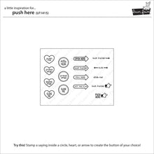 Load image into Gallery viewer, Stamps: Lawn Fawn-Push Here