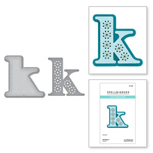 Load image into Gallery viewer, Dies: Stitched Etched Dies from the Stitched Alphabet Collection