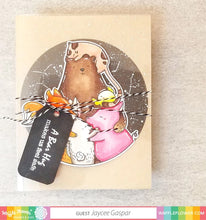 Load image into Gallery viewer, Stamp and Die Combo-Waffle Flower-Bear Hugs