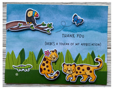 Load image into Gallery viewer, Dies: Lawn Fawn Slimline Tropical Leaves Border