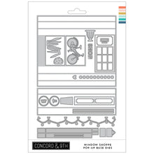 Load image into Gallery viewer, Dies: Concord & 9th-Window Shoppe Pop-Up Base Dies