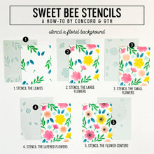 Load image into Gallery viewer, Stencils: Concord & 9th-Sweet Bee Stencil Pack