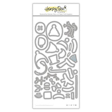 Load image into Gallery viewer, Dies: Honey Bee Stamps-Build A Snowman Honey Cuts