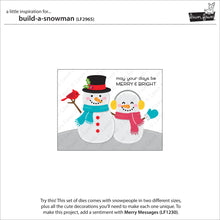 Load image into Gallery viewer, Dies: Lawn Fawn-Build-A-Snowman