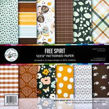 Load image into Gallery viewer, 12x12 Paper: Catherine Pooler Designs-Free Spirit Patterned Paper