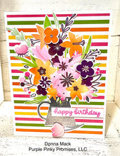 Load image into Gallery viewer, Stencil-n-Stamp & Dies Combo: Waffle Flower-Spring Blooms