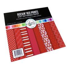 Load image into Gallery viewer, 6x6 Paper: Catherine Pooler Designs-Rockin’Red Prints Patterned Paper