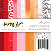 Load image into Gallery viewer, 6x6 Paper: Honey Bee Stamps-Love Letters
