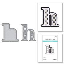 Load image into Gallery viewer, Dies: Stitched Etched Dies from the Stitched Alphabet Collection