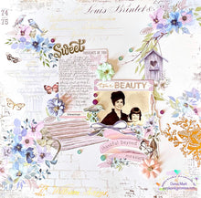 Load image into Gallery viewer, 12x12 Paper: Prima Marketing Double-Sided Paper Pad-24/Pkg-Watercolor Floral