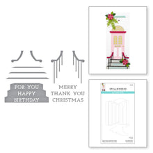 Load image into Gallery viewer, Dies: Spellbinders-Open House Sentiment Steps