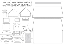 Load image into Gallery viewer, Dies: Honey Bee-House Builder card base-DISCONTINUED