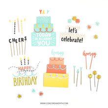 Load image into Gallery viewer, Stamps: Concord & 9th-All About Cake Stamp Set