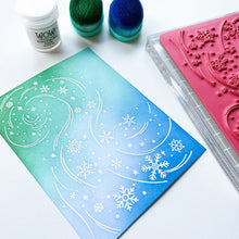 Load image into Gallery viewer, Stamps: Catherine Pooler Designs-Swirling Snow Background Stamp
