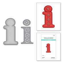 Load image into Gallery viewer, Dies: Stitched Etched Dies from the Stitched Alphabet Collection