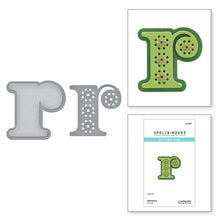 Load image into Gallery viewer, Dies: Stitched Etched Dies from the Stitched Alphabet Collection