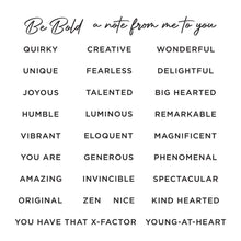 Load image into Gallery viewer, Stamps: Spellbinders-Stitched Alphabet Descriptors Sentiments Clear Stamp Set