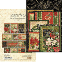 Load image into Gallery viewer, Embellishments: Graphic 45 Warm Wishes Journaling Cards