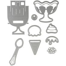 Load image into Gallery viewer, Dies: Karen Burniston Dies-Ice Cream Sundae Pop-Up