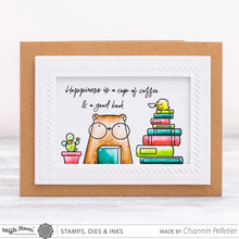 Load image into Gallery viewer, Stamp and Die Combo-Waffle Flower-Books and Coffee