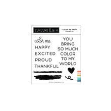Load image into Gallery viewer, Stamps: Concord & 9th-Color Me Happy