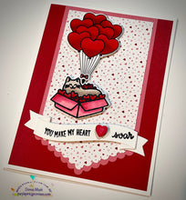 Load image into Gallery viewer, Dies: Sunny Studio Stamps-HEART BOUQUET STAMPS