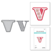 Load image into Gallery viewer, Dies: Stitched Etched Dies from the Stitched Alphabet Collection