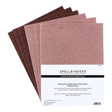 Load image into Gallery viewer, Embellishments: Spellbinders-Pop Up Die Cutting Glitter Foam Sheets