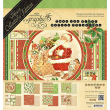 Load image into Gallery viewer, 8x8 Paper: Graphic 45 Double-Sided Paper Pad 24/Pkg-T’was The Night Before Christmas