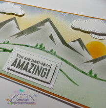 Load image into Gallery viewer, Stencils: Mountainscape-Layered Stencils