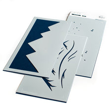 Load image into Gallery viewer, Stencils: Mountainscape-Layered Stencils