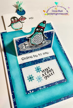 Load image into Gallery viewer, Stamps: Dare 2B Artzy-Penguin Plunge Stamp Set