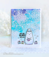 Load image into Gallery viewer, Stamp and Die Combo: Waffle Flower-Bear & Bird