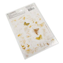 Load image into Gallery viewer, Embellishments: 49 And Market Essential Textblends Rub-Ons 6"X8" 2/Pkg-Sunbeam