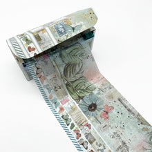 Load image into Gallery viewer, Embellishments: 49 And Market Vintage Artistry Tranquility Washi Tape 4/Pkg