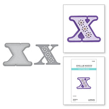 Load image into Gallery viewer, Dies: Stitched Etched Dies from the Stitched Alphabet Collection