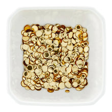 Load image into Gallery viewer, Embellishments: Spellbinders-Color Essential Sequins-Gold Smooth Disc