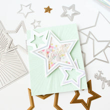 Load image into Gallery viewer, Dies: Pinkfresh Studio-ESSENTIALS SHAKER STARS DIE SET