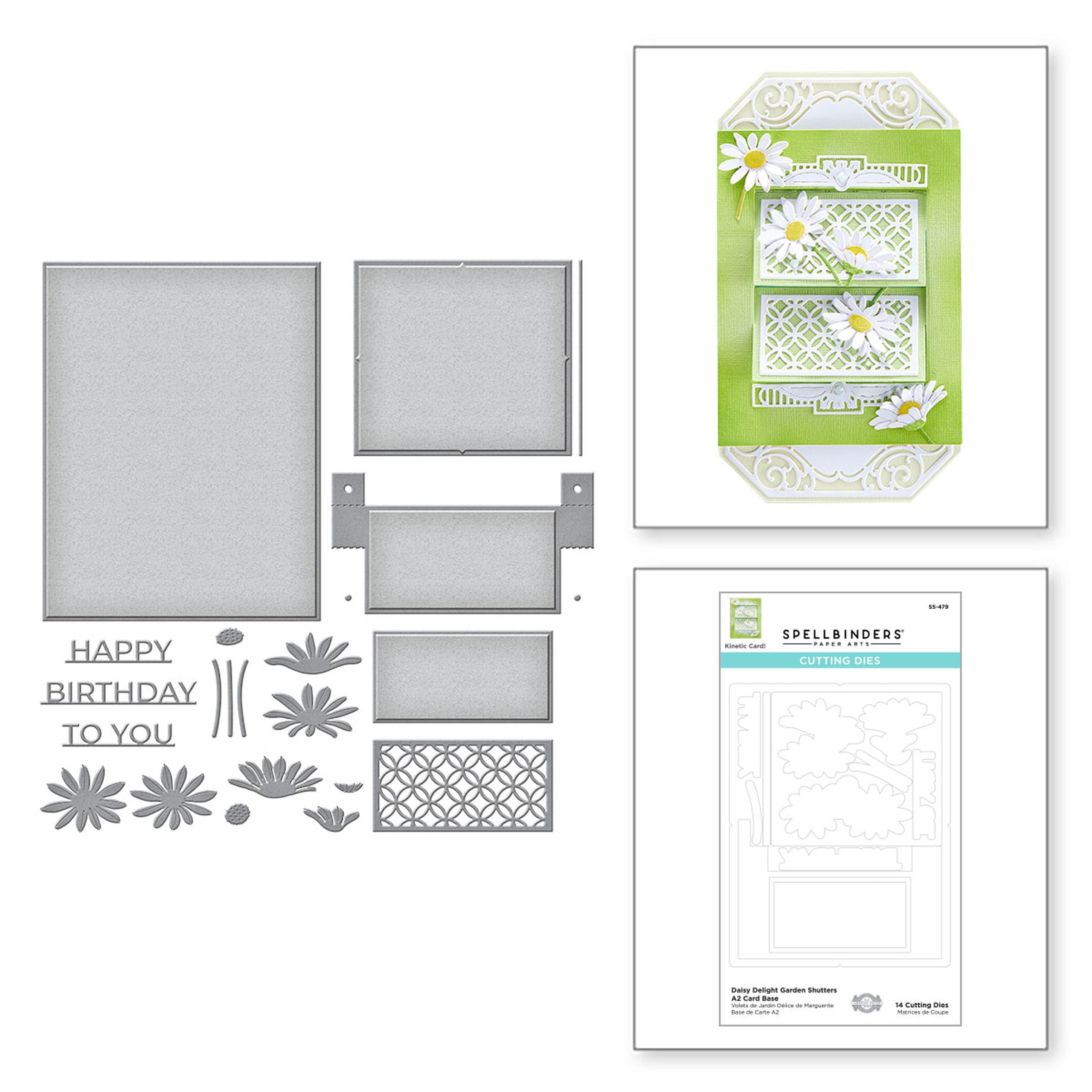 Grand Lot De Découpes Spellbinders, Sheena, Die-Namics - Neuf, Idéal Scrapbooking