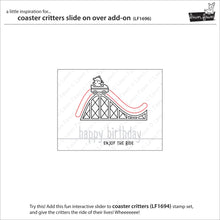 Load image into Gallery viewer, Dies: Lawn Fawn-Coaster Critters Slide On Over Add-On