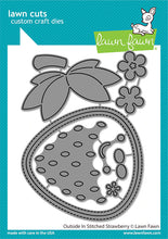 Load image into Gallery viewer, Dies: Lawn Fawn-Outside In Stitched Strawberry