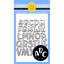 Load image into Gallery viewer, Dies: Sunny Studio Snippets-Chloe Alphabet