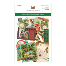 Load image into Gallery viewer, Embellishments: Spellbinders-CHRISTMAS PINES MISCELLANY PRINTED DIE CUTS FROM THE CHRISTMAS FLEA MARKET FINDS COLLECTION BY CATHE HOLDEN