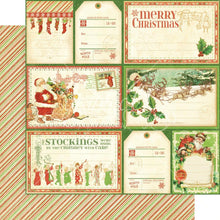 Load image into Gallery viewer, 8x8 Paper: Graphic 45 Double-Sided Paper Pad 24/Pkg-T’was The Night Before Christmas